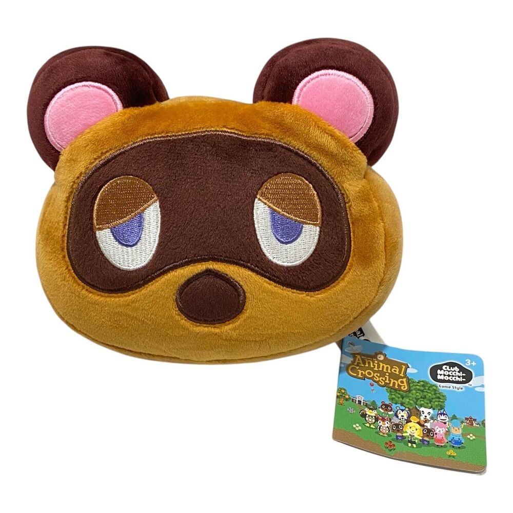 Club Mocchi Mocchi Animal Crossing Tom Nook 6 Inch Junior Plush 2020 Tomy Toy